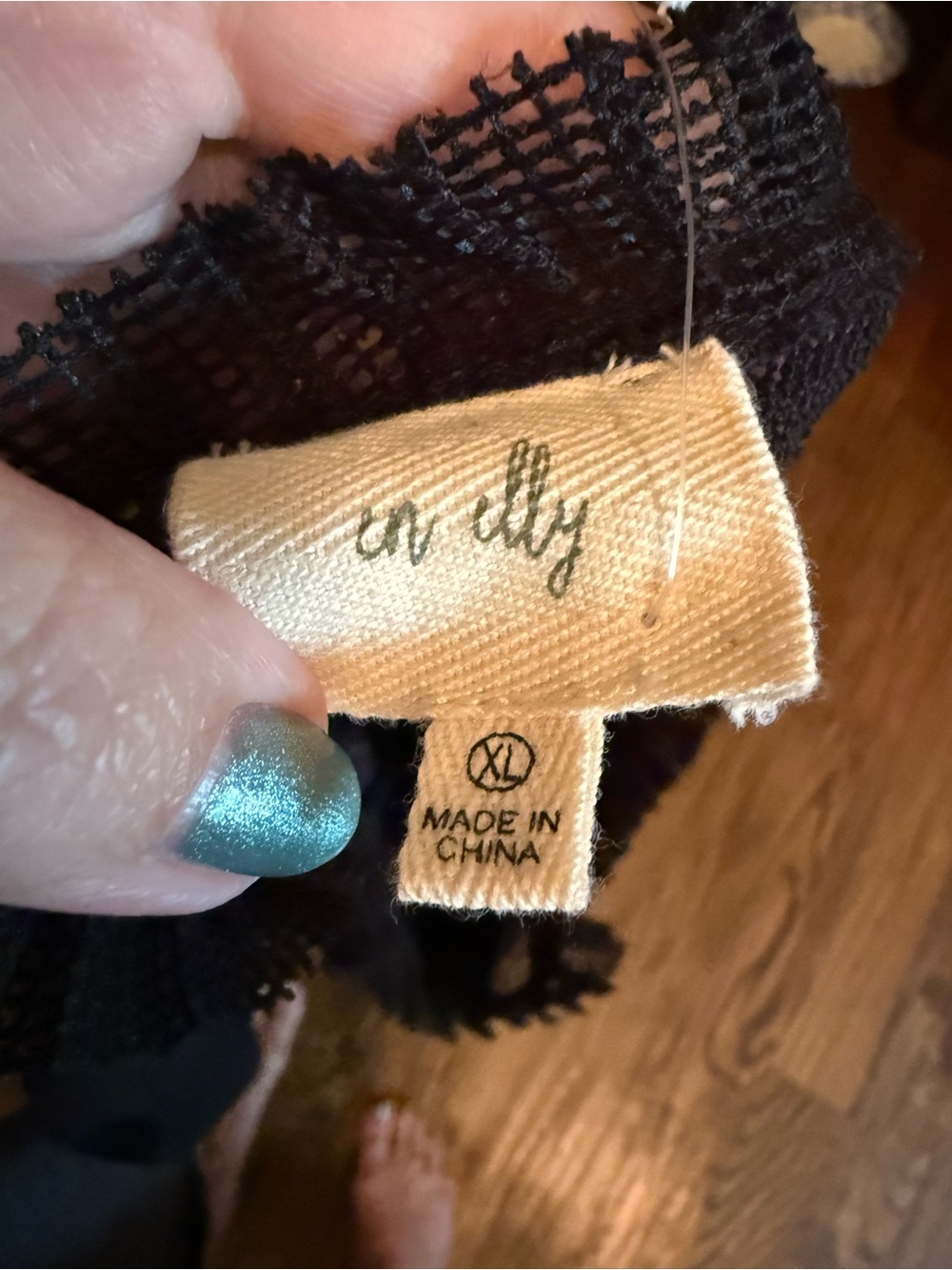 The Iris short-sleeve lace poplin blouse by En Elly (Anthropologie)-New! - Picture 9 of 14